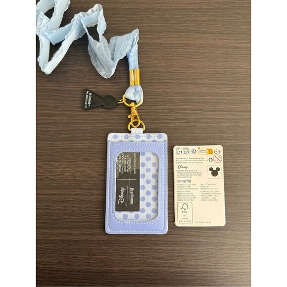 Loungefly Disney Winnie the Pooh Eeyore Clown Ribbon Lanyard - Picture 3 of 3